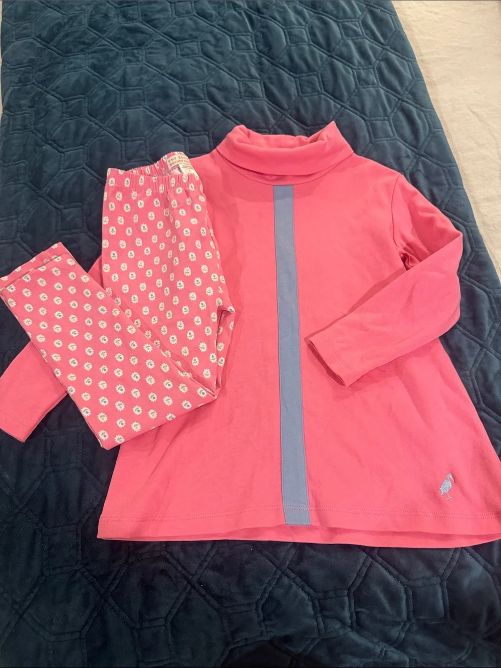 The Beaufort Bonnet Company Pink and Blue Girls Matching Set